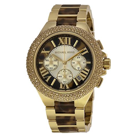 michael kors camille swarovski watch|Michael Kors camille watch gold.